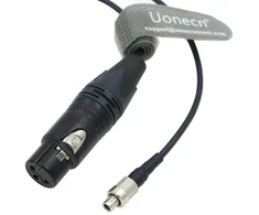 Stiprintuvas Uonecn Lemo 3 kontaktų kištukas Fvb 00.303 Nlae24 į originalų Xlr 3 kontaktų lizdą skirtas Sennheiser Sk2000 garso įeinančiam siųstuvui