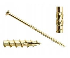 Stogo konstrukcijų varžtai kūginiai 6x80 mm Torx 100 vnt.