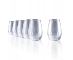 Stolzle Mirror sidabrinės stiklinės gėrimams 465ml