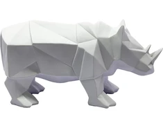 Stonkraft Esplanade balta dervos raganosio skulptūra namų dekorui, 25 cm ilgio