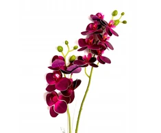 Storchidėjos šakelė, dirbtinė orchidėjos gėlė, 12 žiedų, 58 cm