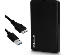 Storite išorinis kietasis diskas 250gb Hdd Usb 3.0 itin greitas plonas atsarginės kopijos saugojimo išplėtimas - nešiojamas kietasis diskas, suderinamas su Mac, nešiojamu kompiuteriu, Pc, Ps4 (juodas)