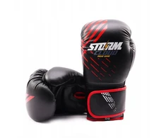 Storm Cloud Stormcloud Lynx bokso pirštinės, juoda-raudona, 8oz
