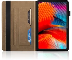 Succtopy dėklas lenovo tab m10 plus (3-osios kartos) 10.6 colių pu odinis atverčiamas apsauginis dėklas piniginės stovas planšetinio kompiuterio dėklas kortelių lizdas rašiklio laikiklis lenovo tab m10 plus 3rd generation 10.6 colių 2022 - ruda