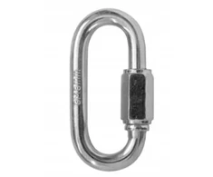 Sujungimo grandinės karabinas 4mm – 1 vnt –