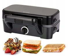 Sumuštinių keptuvas 3in1 Sam Cook Psc-120/b juodas 1200w galingas