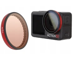 Sunnylife Hibridinis 2in1 poliarizuojantis pl nd16 filtras dji osmo action 5 pro 5pro 4 3