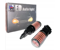Super Vision Led lemputė T25 3157 144 smd 4014 P27/7w canbus raudona
