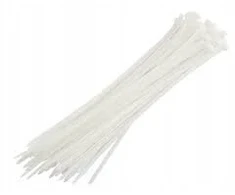 Sutvirtinimo juostelės Trytki Nylon Drel 4,8 mm x 380 mm 100 vnt. baltos Tuv
