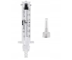 Švirkštas hialurono rašikliui su ėmimo adata 0,3 ml Prima Derma