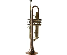 Symphonie Westerwald® trimitas, perinet trimitas, koncertinis trimitas, auksinis žalvaris su monel ventiliais, įskaitant prabangų kietą dėklą ir priedus