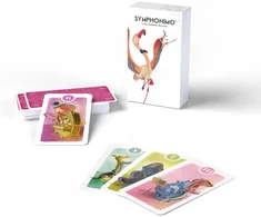 Symphonio - kortų žaidimas - kolekcinis žaidimas - stalo žaidimas 2-6 žaidėjams - nuo 8 metų - mažas formatas - Studio Stratospheres Blackrock Games