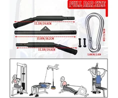 Taeku traukos strypas lat, bicepsų strypas, tiesus strypas, pasidaryk pats prisitraukimų strypai su rankenomis, lat traukos treniruočių rankena, jėgos treniruotės, priedai fitnesui