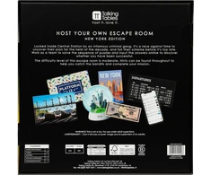 Talking Tables Host Your Own Escape Room Game New York Edition | Interaktyvus žaidimas visai šeimai | Spręskite galvosūkius ir raskite užuominų, kad pabėgtumėte laiku | 2-6 žaidėjai