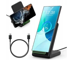 Techly Greitas belaidis indukcinis Qi įkroviklis 15w telefonų stovas