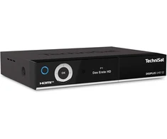 Technisat Digiplus Uhd S2-4k palydovinis imtuvas su alfanumeriniu ekranu ir dvigubu imtuvu (dvb-s/dvb-s2, Hevc, H.265, Pvr įrašymo funkcija, Wlan, Lan, Ci+, Usb, Oled) juodas