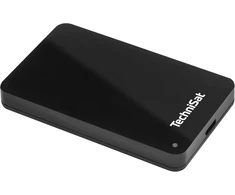 Technisat Streamstore 24-2.5 colių Usb 3.2 išorinis kietasis diskas su 1 Tb talpos ir Led ekranu (1000 Gb talpa, duomenų perdavimo sparta 5 Gb/s, Usb A tipo kabelis)