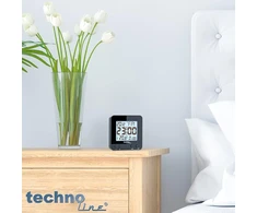 Technoline Wt 235 Radijo bangomis valdomas žadintuvas su lietimo sensoriu