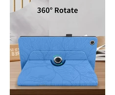 Tedtikjt planšetinio kompiuterio dėklas, skirtas Huawei Matepad T 10 9.7 colių 2021 dėklui, pu odinis 360° pasukamas daugia kampų stovas, dangtelis su medžio raštu, apsauginis planšetinio kompiuterio dėklas, skirtas Huawei Matepad T 10 9.7 colių dėklui, m