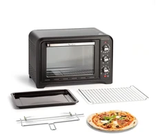 Elektrinė krosnelė Tefal Moulinex Optimo Ox4448 19 litrų 1380 W elektrinė orkaitė 2000 W 39 L, juoda
