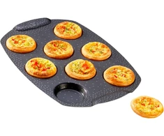 Tefal Perfectbake Mini J5734902 kekso forma 8 mini pyragaičiams, nelipni danga, perdirbtas ir perdirbamas aliuminis, aukso spalvos, Perfectbake Mini J5734902
