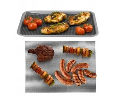 Tefloninis grilio kilimėlis bbq grilio tinklelis orkaitei 40x30cm