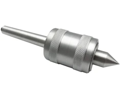 Tekinimo staklės besisukantis centras su trimis guoliais Morse Mk-3