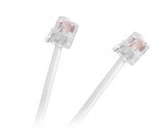 Tel. wt.-wt. baltas laidas 4,0 m