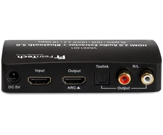 Televizorius Feintech Vax01301 hdmi audio ištraukiklis bluetooth adapteris keitiklis 4k 60hz arc