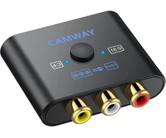 Televizorius Rca į Hdmi keitiklis, Av į Hdmi adapteris 1080p su vaizdo formato pasirinkimu