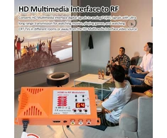 Televizorius Tv/av į rf moduliatorius koaksialinis uhf konverterio adapteris su ant &amp; kanalo jungikliu žaidimų nešiojamam kompiuteriui blu-ray hd skaitmeninis av vaizdo įrašas į analoginį koaksialinį ntsc televizorių