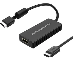 Televizorius Wrugste Ps2 į Hdmi konverteris, Ps2 į Hdmi adapteris su 4:3/16:9 ekrano kraštinių santykio perjungimo palaikymu. Tinka Ps1/2 Hd jungties kabeliui