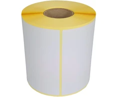 Terminės etiketės baltos 100x150 500vnt Zebra