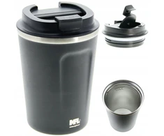 Termo puodelis termosas 350ml automobiliui kelioninis