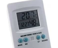 Termometras / higrometras Cornwall Min / Max termo higrometras (sh-101)