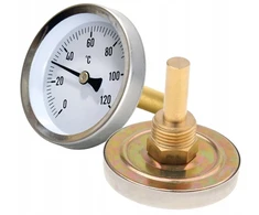Termometras katilui, boileriui, bimetalinis 63mm