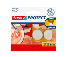 Tescoma Veltinio baldų padėkliukai kėdėms stalui Tesa 26mm 9vnt