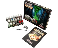 The Army Painter Gamemaster: Wilderness Adventures dažų rinkinys, 20 buteliukų su lašintuvu po 12 ml akrilinių dažų miniatiūroms, 1 sausas teptukas, 1 ragana miniatiūra stalo vaidmenų žaidimams Dungeons &amp; Dragons