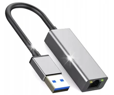 Tinklo adapteris hub lan rj45 usb-a plug&amp;play 1000mb/s ak332