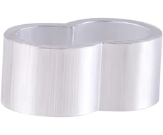 Tiomiosea profesionalūs virvių spaustuvai, 40 vnt., 10.5 mm x 18 mm presavimo spaustuvai, dvigubos įvorės, užspaudimo įvorės, aliumininiai virvių spaustuvai guminei virvei, tampriajai virvei, brezentinei virvei, vielai