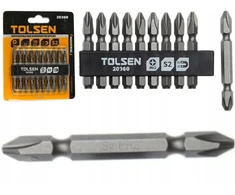 Tolsen Tools antgalių rinkinys Ph2 65mm - 10 vnt.