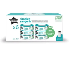 Tommee Tippee Simplee Sangenic papildymas 6 vnt.