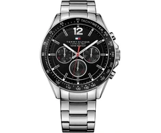 Tommy Hilfiger vyriškas kvarcinis laikrodis su daugiafunkciniu ekranu ir nerūdijančio plieno apyranke 1791104