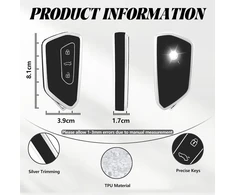 Toomume raktų dėklas, automobilio rakto dėklas, tinkantis vw volkswagen golf 8 mk8 cupra born formentor seat leon mk4 ateca tarraco skoda octavia 8, raktų dėklo apsauga, rakto korpusas - smart key