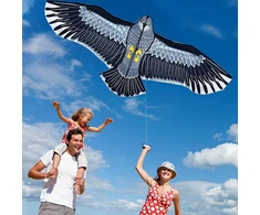 Touch the sky 1.8 m milžiniškas erelio aitvaras vaikams ir suaugusiems, lengvai valdomas, unikalios struktūros dizainas, puikūs žaidimai ir veikla lauke. Tinka pradedantiesiems