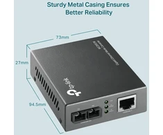 Tp-link mc200cm gigabitinis multi-mode media konverteris