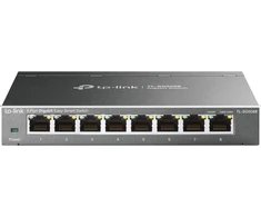 Tp-link tl-sg608e 8 prievadų gigabitinis easy smart valdomas tinklo jungiklis (plug and play, metalinis korpusas, qos, igmp snooping, vlan, centralizuotas valdymas, energiją taupantis)