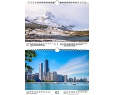 Travel Magic Usa Din A4 kalendorius 2023 metams, Jav miestai ir šalys - Soul Magic, įvairiaspalvis, Kn2023-4w-0370-d-0