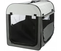 Trixie medžiaginis transportavimo boksas šunims 80x55x65cm, mėlynas, iki 8kg