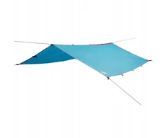 Turistinis brezentas 500x294 cm mėlynas Pu